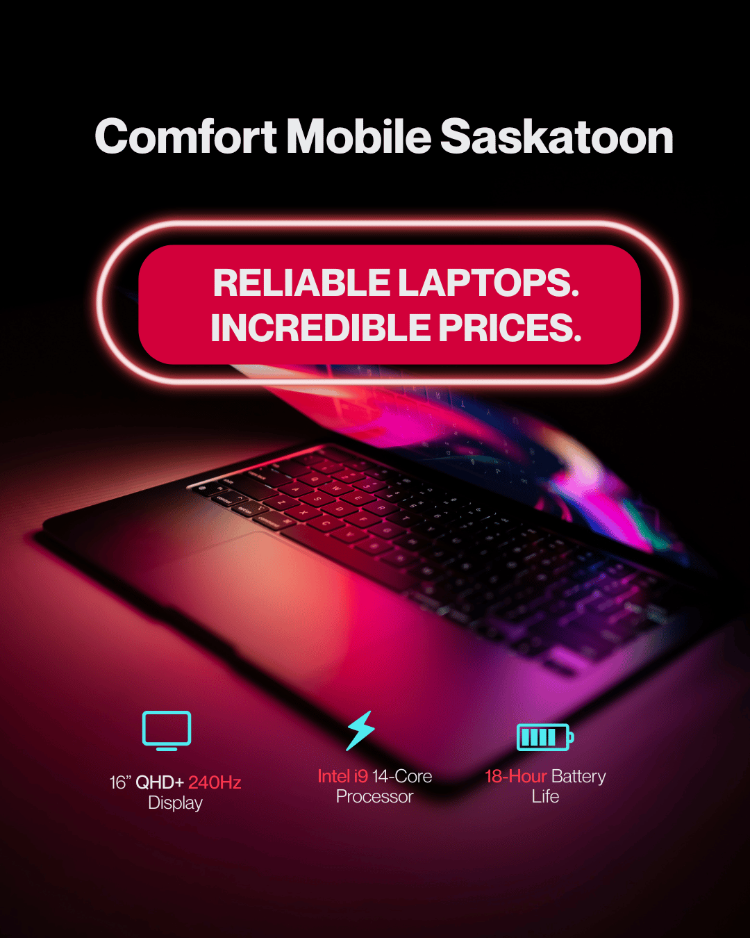 Used Laptops for Sale Saskatoon – Refurbished Laptops Used laptops for sale Saskatoon – refurbished laptops including Dell, Lenovo, and HP models at Comfort Mobile